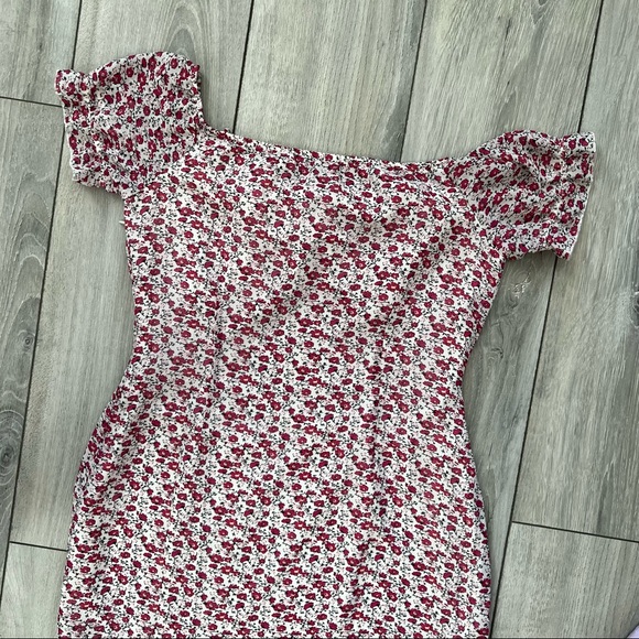 NASTY GAL Ditsy Floral Mini Dress - Picture 2 of 6